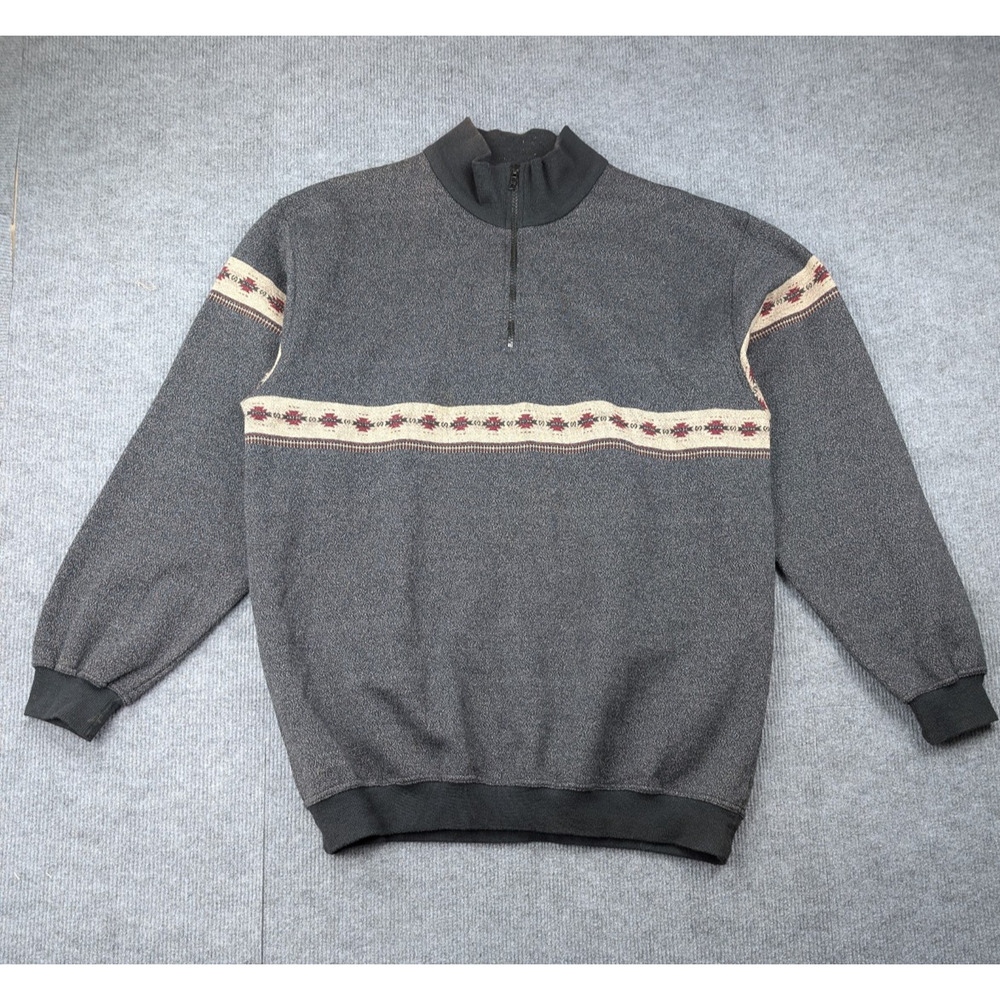 Knights Sportswear Sweatshirt Mens XL Tall Southwestern Aztec Vintage Rodeo Work